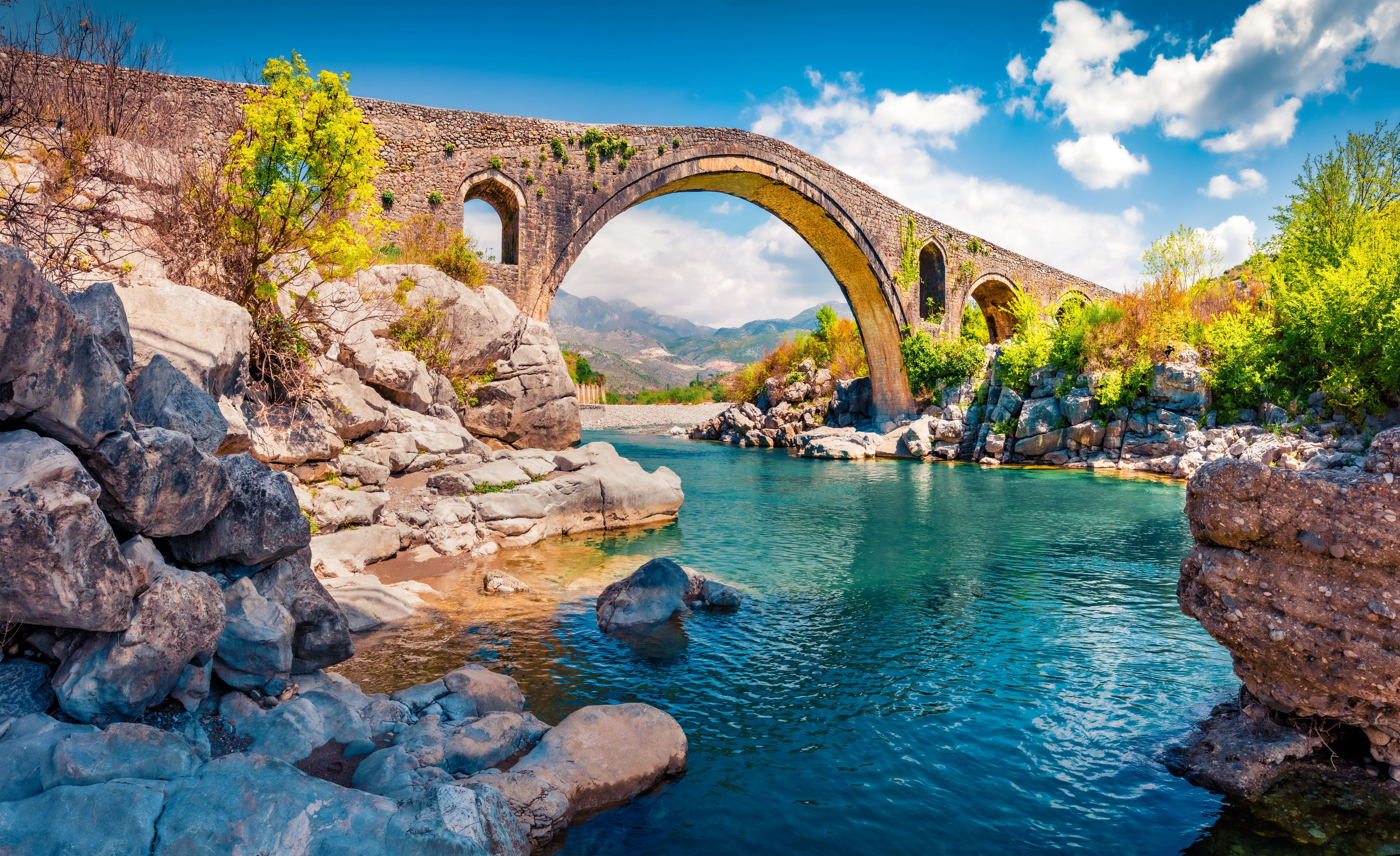 Albania: morning landscape